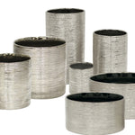 Etched Metallic Silver Collection