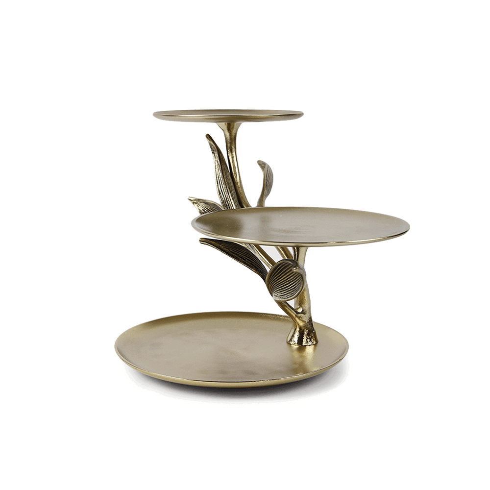 Verdant 3-Tiered Cake Stand