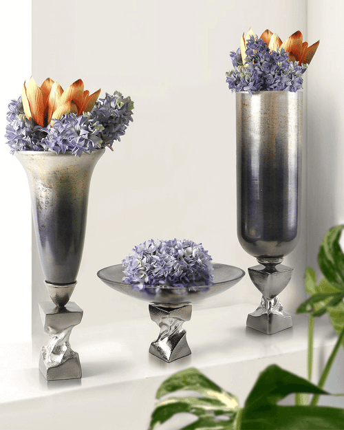 Antique Nickel Display Centerpiece