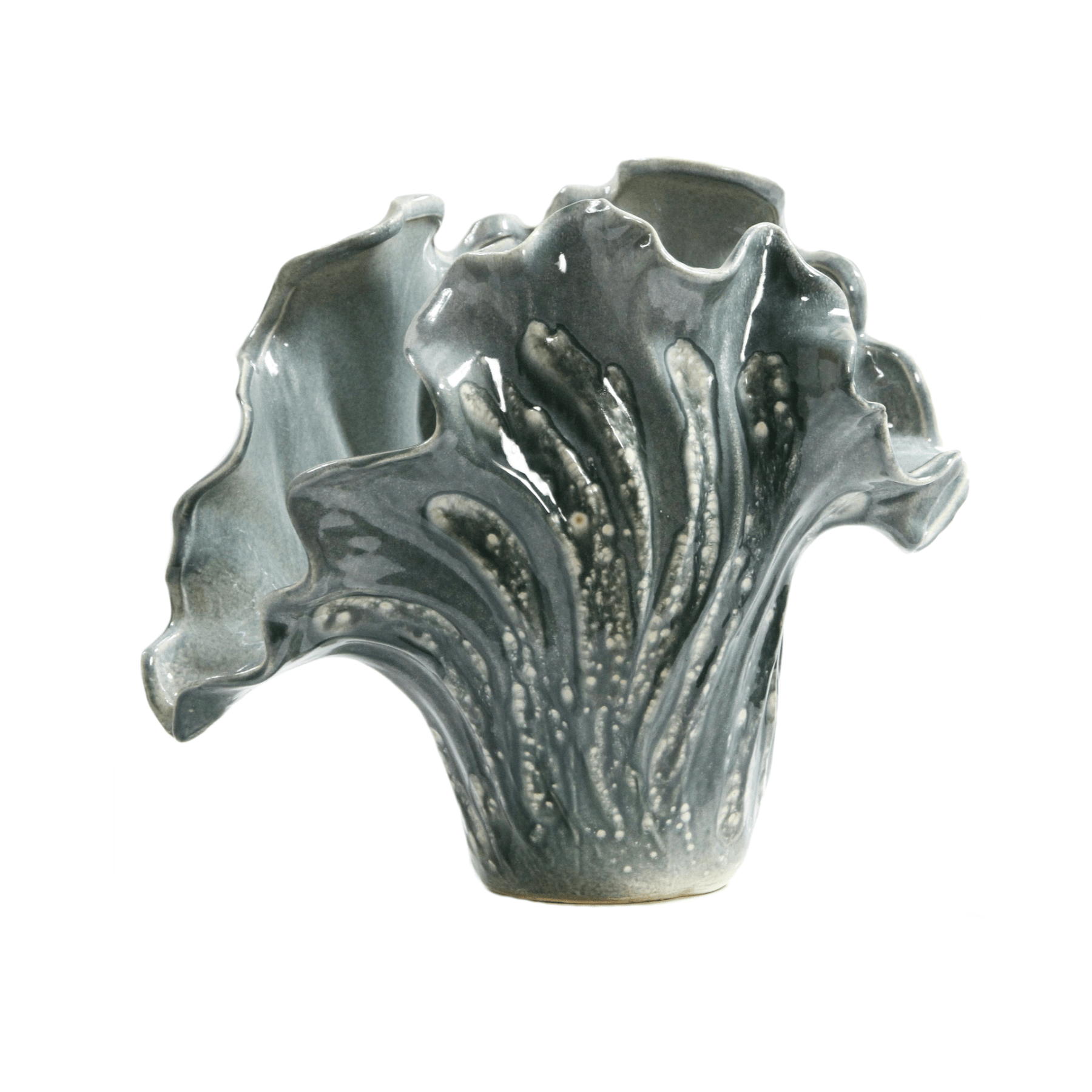 Fanfold Blossom Vase
