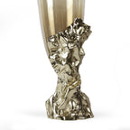 Elevated Essence Aluminum Glass Vase Candle Holder