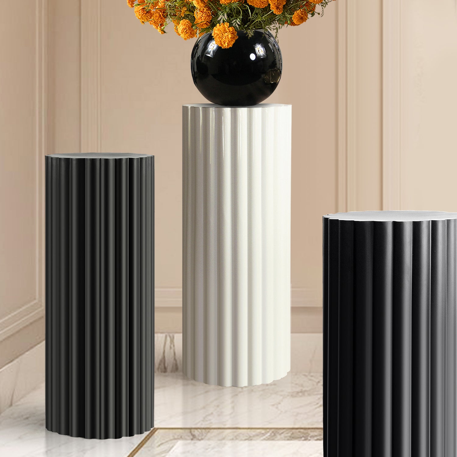 Metal Display Column