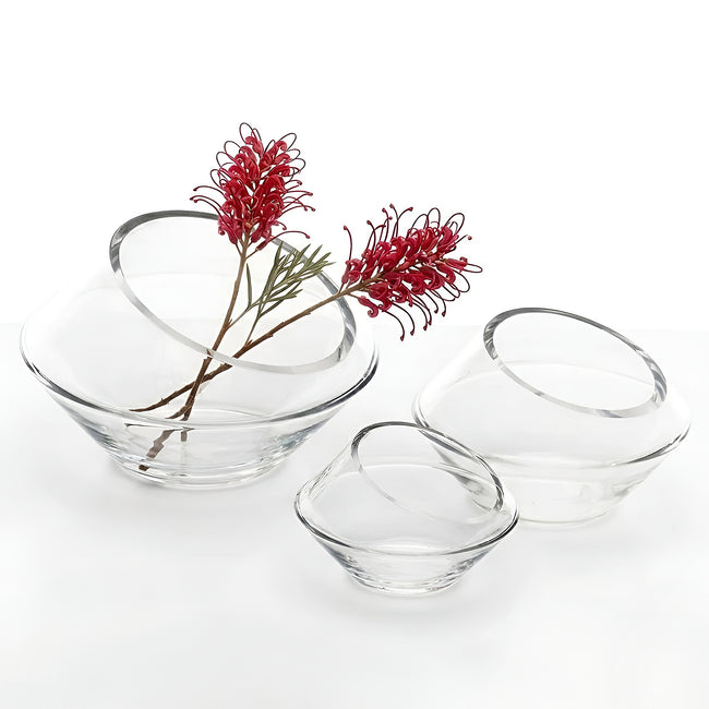 Slant Cut Terrarium Bud Vase