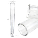 Glass Tube Bud Vase (set of 4)