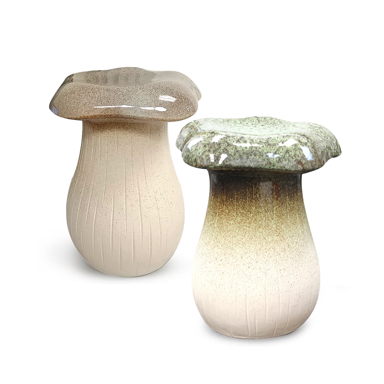 Mushroom Seating Stool Side Table