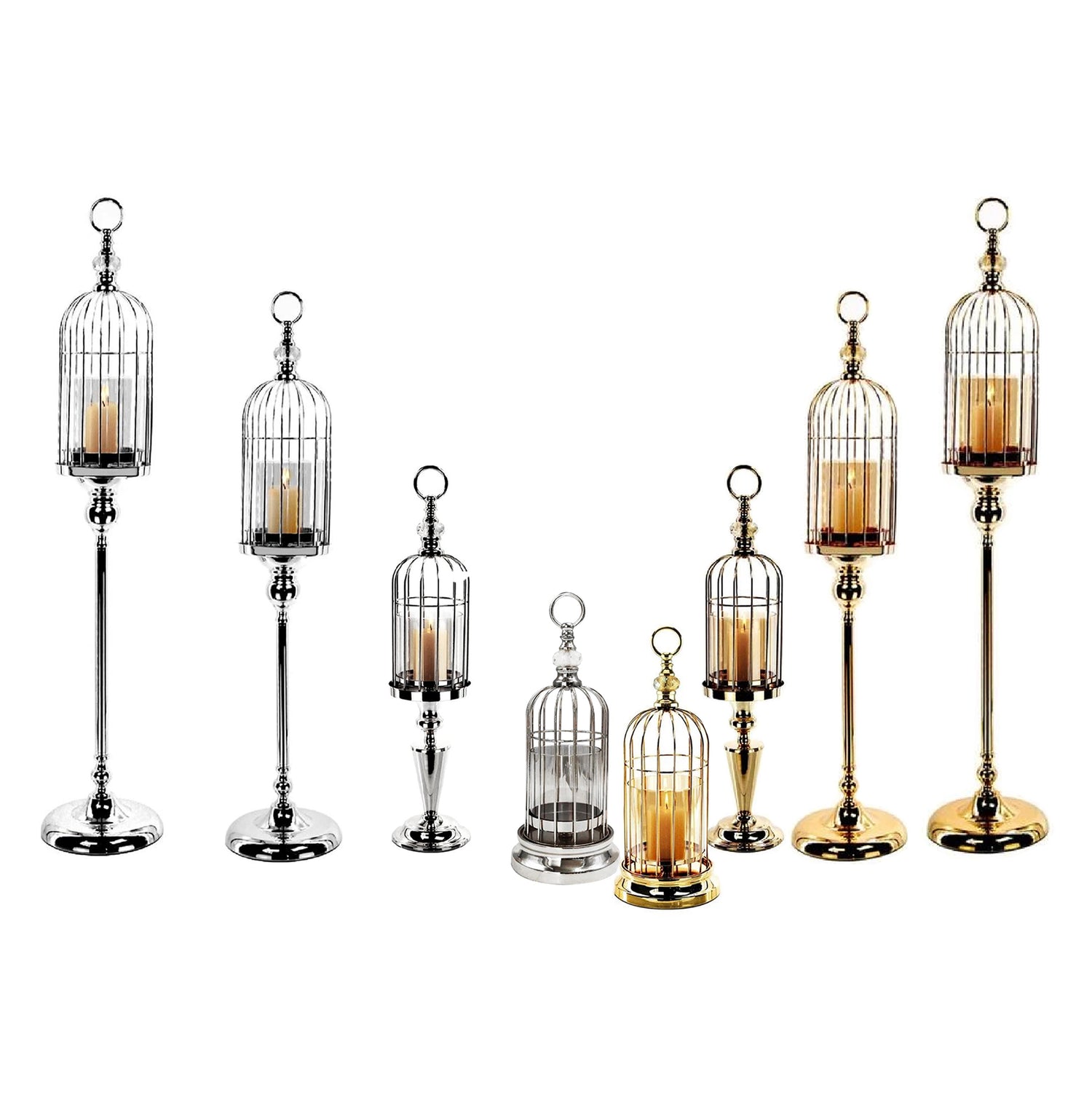 Birdcage Candle Stand | Galore Home: Luxury Home Decor, Elegant Home Furnishings, Stylish Home Accents & Contemporary Home Accessories