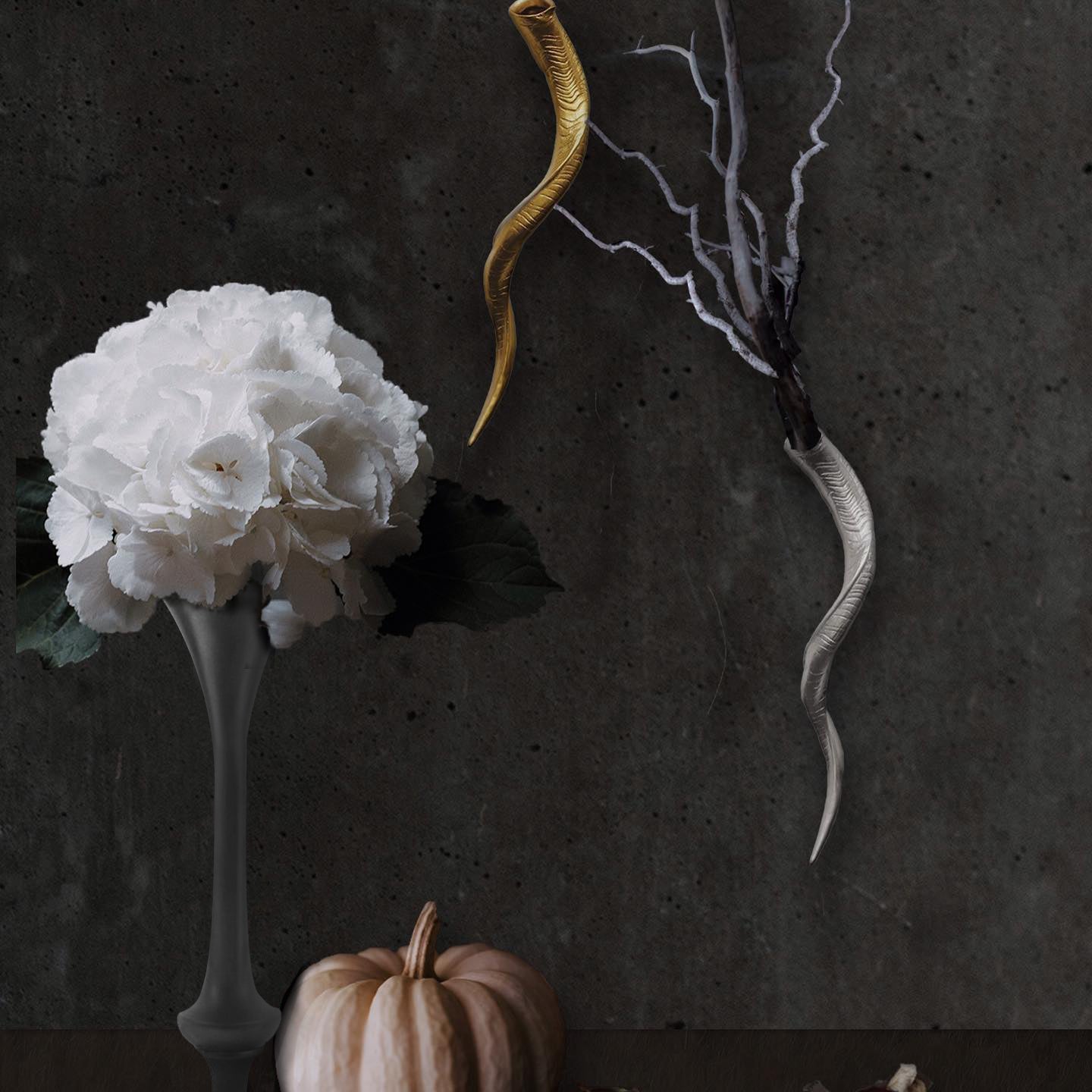 Hanging Wall Horn | Galore Home: Luxury Home Decor, Elegant Home Furnishings, Stylish Home Accents & Contemporary Home Accessories