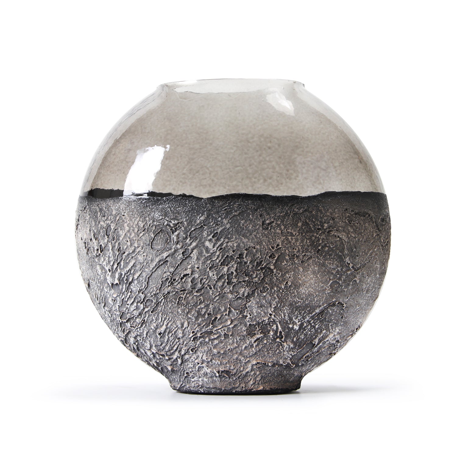 Lunar Decorative Glass Vase