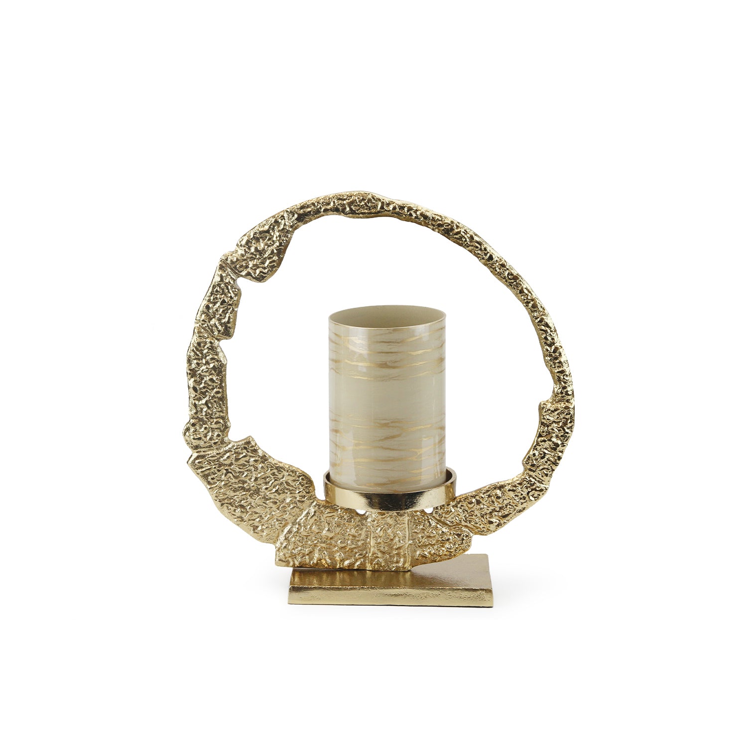 Gilded Halo Candle Holder | Galore Home: Luxury Home Decor, Elegant Home Furnishings, Stylish Home Accents & Contemporary Home Accessories