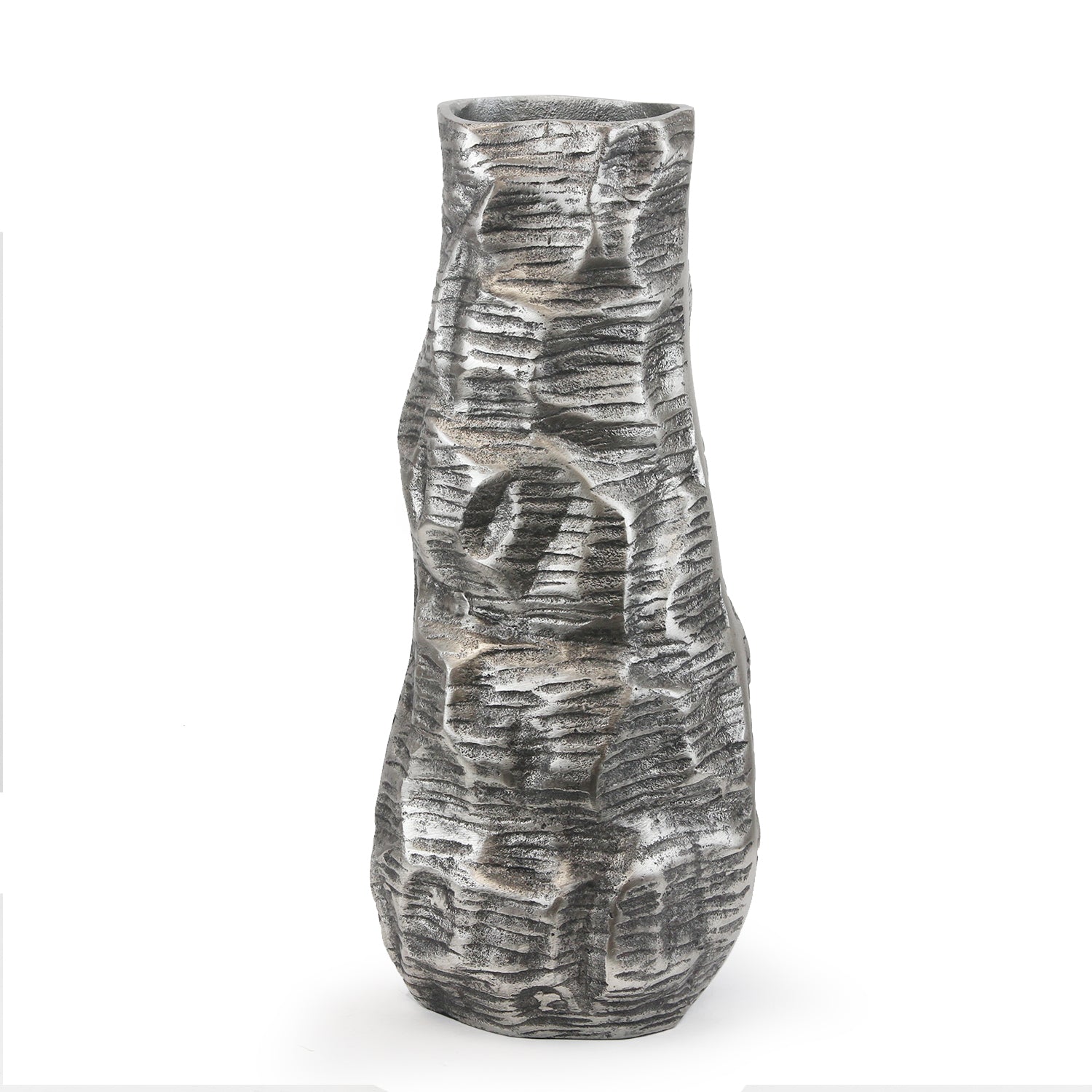 Molten Aluminum Vase | Galore Home: Luxury Home Decor, Elegant Home Furnishings, Stylish Home Accents & Contemporary Home Accessories