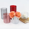 Glass Wave Vases