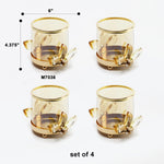 Crystal Votive Candle Holder (set of 4)