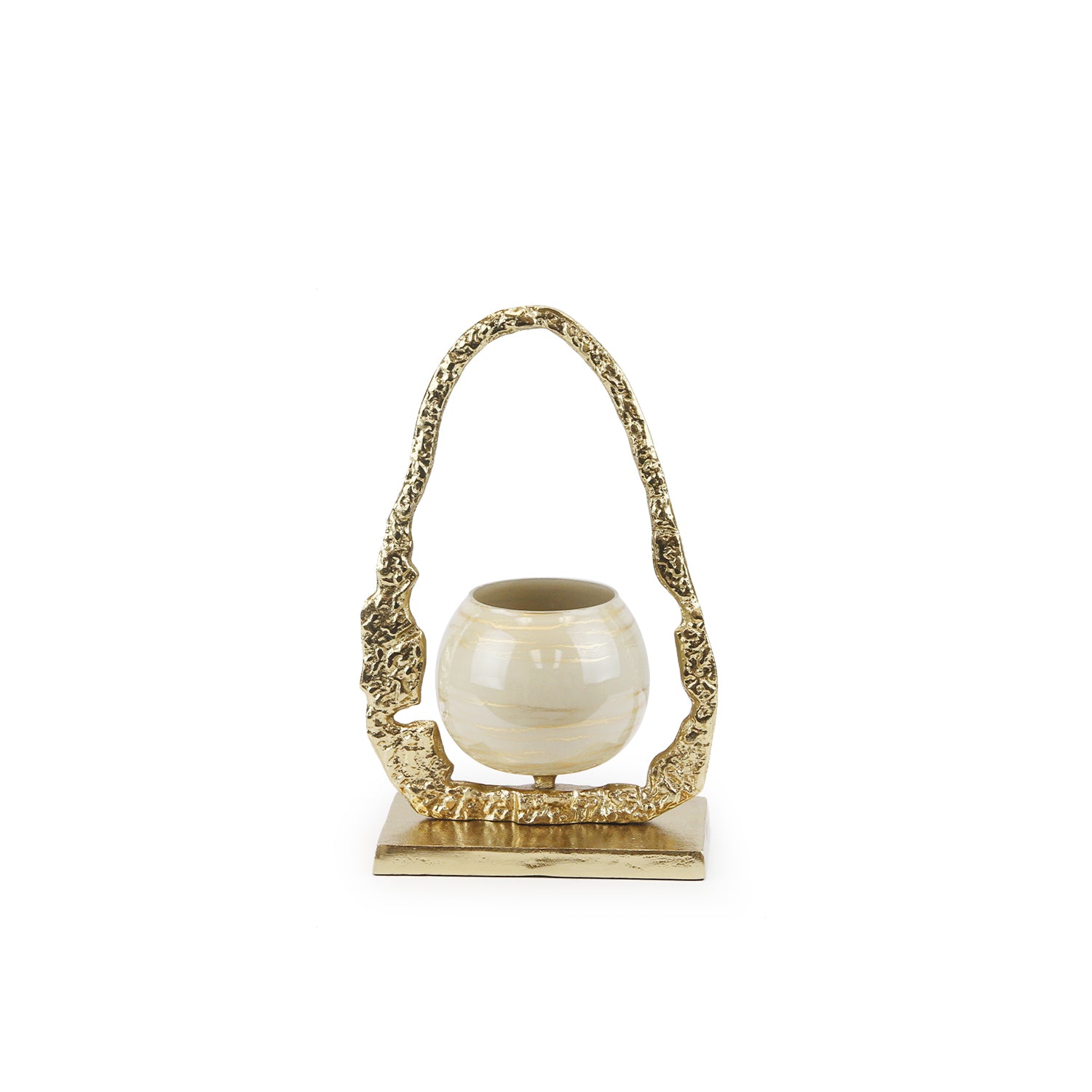 Gilded Halo Candle Holder | Galore Home: Luxury Home Decor, Elegant Home Furnishings, Stylish Home Accents & Contemporary Home Accessories