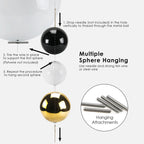Threaded Stainless Steel Ball