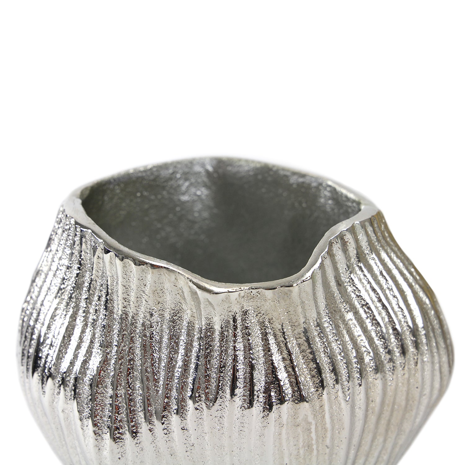 Metallic Edge Trim Flower Vase | Galore Home: Luxury Home Decor, Elegant Home Furnishings, Stylish Home Accents & Contemporary Home Accessories