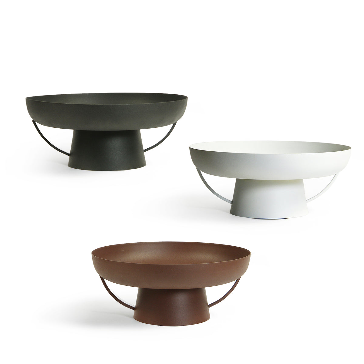 Cornith Metal Pedestal Bowl Platter