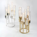 Aura Octet Tabletop Candelabra