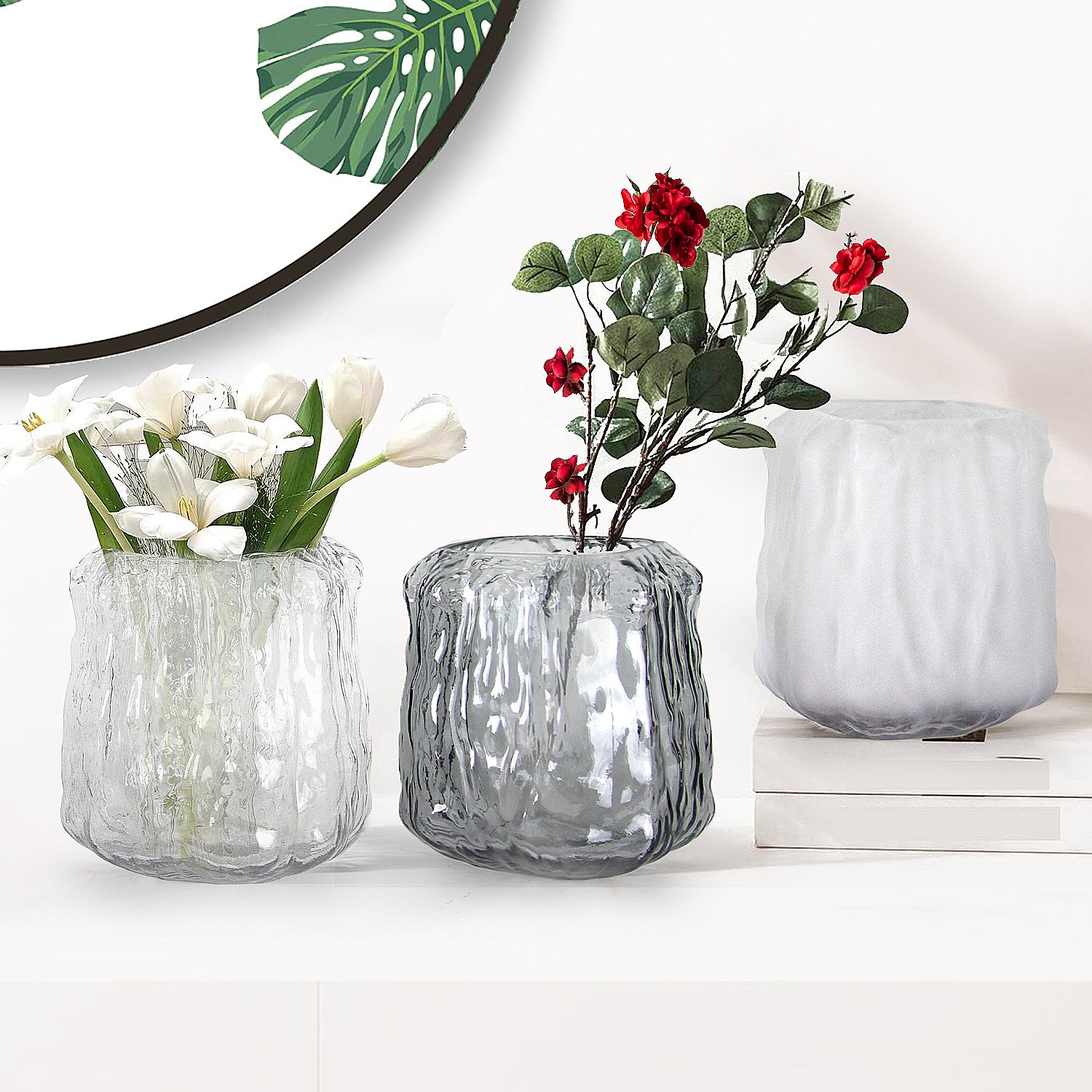 Abstract Glass Vase | Galore Home: Luxury Home Decor, Elegant Home Furnishings, Stylish Home Accents & Contemporary Home Accessories