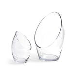 Angled Oval Vase