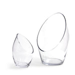 Angled Oval Vase