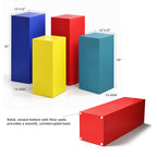 Vibrant Wood Pedestal - Custom Order Only