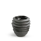 Wavy Disk Ceramic Planter | Galore Home: Luxury Home Decor, Elegant Home Furnishings, Stylish Home Accents & Contemporary Home Accessories