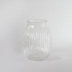 Grain Striped Glass Vase | Galore Home: Luxury Home Decor, Elegant Home Furnishings, Stylish Home Accents & Contemporary Home Accessories