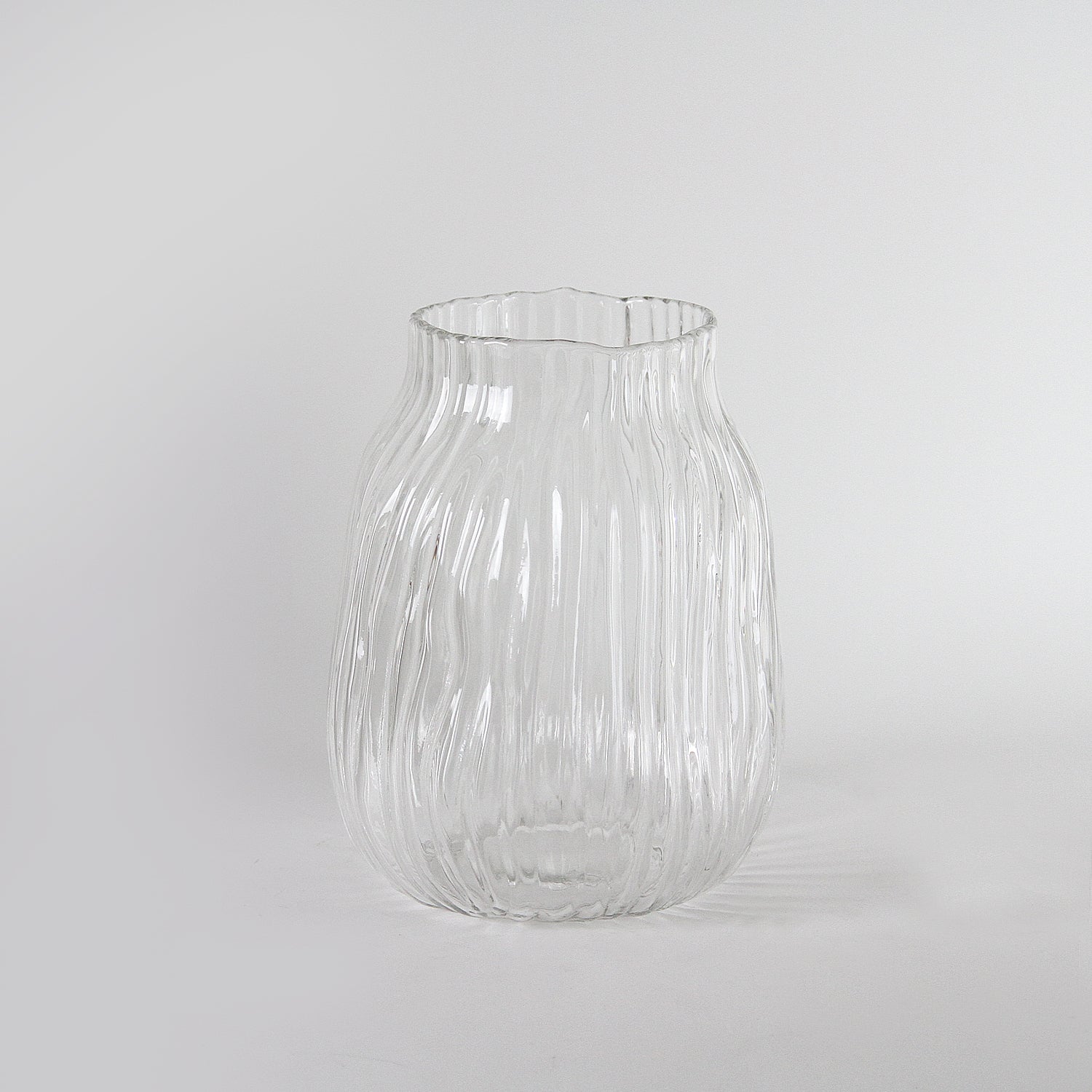 Grain Striped Glass Vase | Galore Home: Luxury Home Decor, Elegant Home Furnishings, Stylish Home Accents & Contemporary Home Accessories