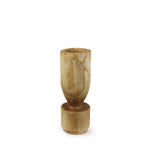 Sculptural Wood Vase