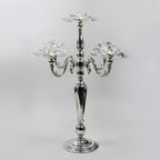 5 Arm Crystal Petal Candelabra Candle Holder | Galore Home: Luxury Home Decor, Elegant Home Furnishings, Stylish Home Accents & Contemporary Home Accessories