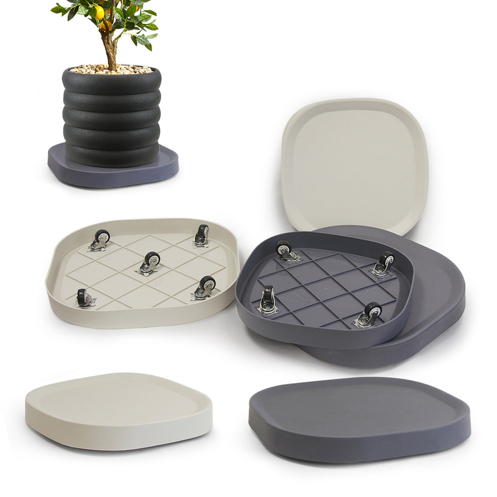 Square Plant Dolly / Caddy | Galore Home: Luxury Home Decor, Elegant Home Furnishings, Stylish Home Accents & Contemporary Home Accessories