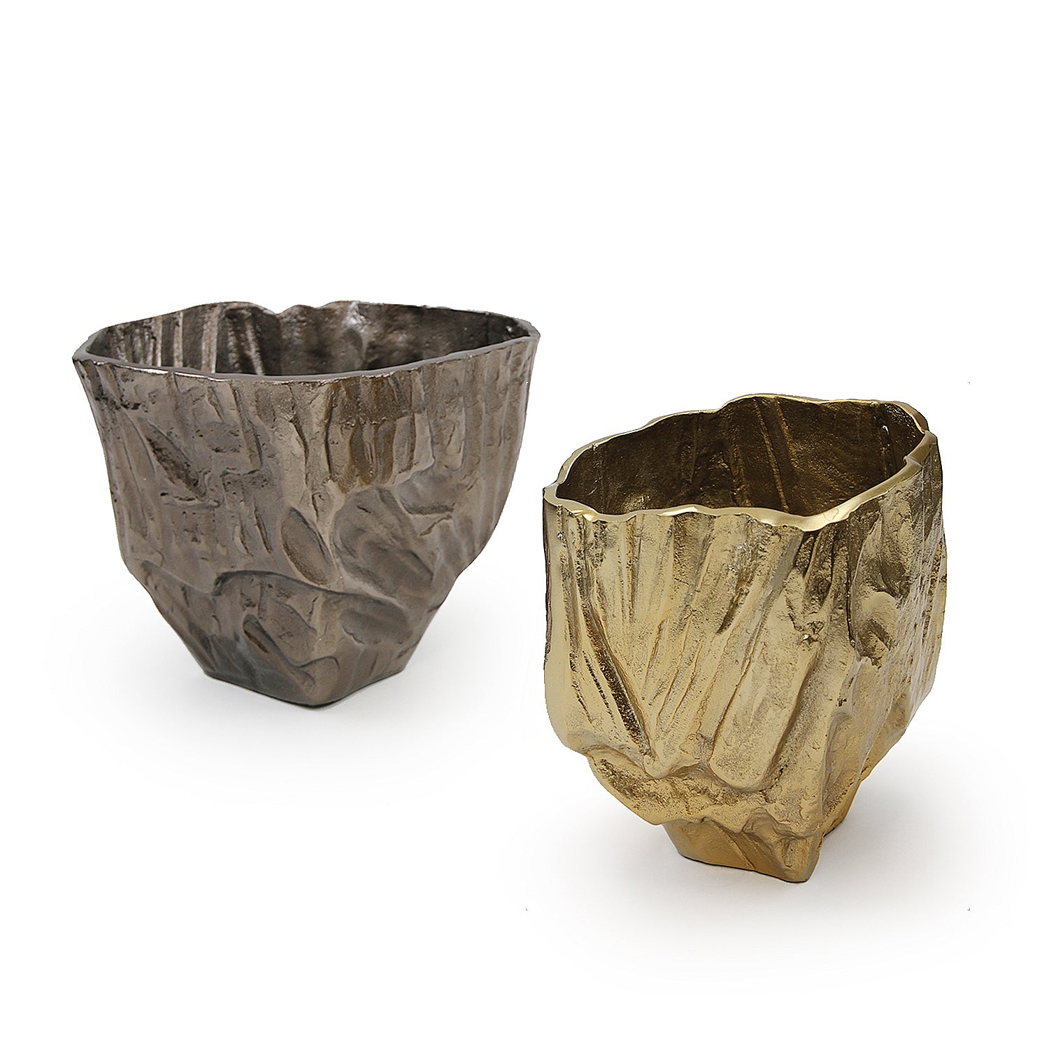 Golden Flare Aluminum Metal Vase | Galore Home: Luxury Home Decor, Elegant Home Furnishings, Stylish Home Accents & Contemporary Home Accessories