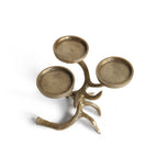 Antler Trio Pillar Candle Holder