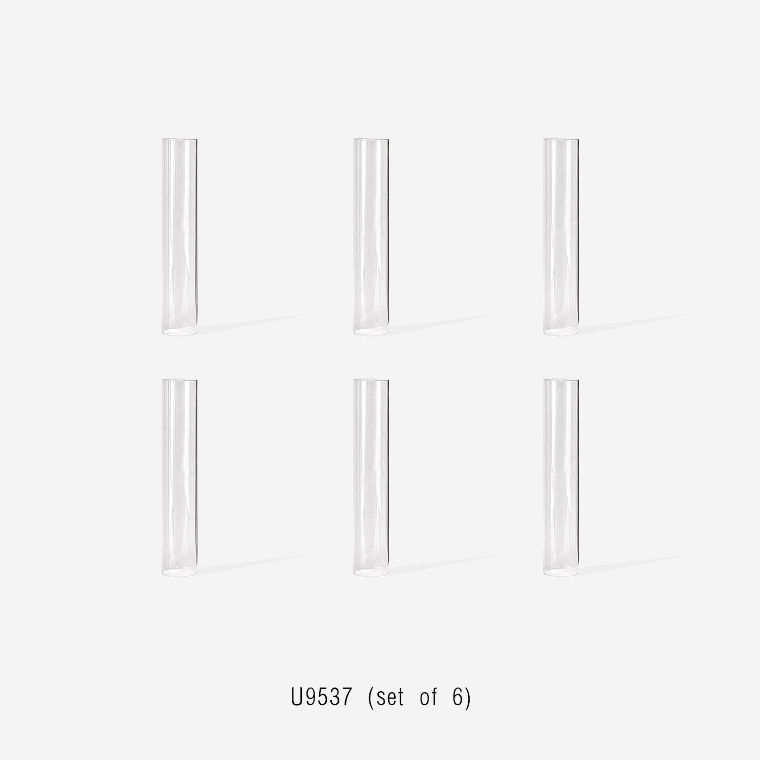 Glass Chimneys (set of 6)