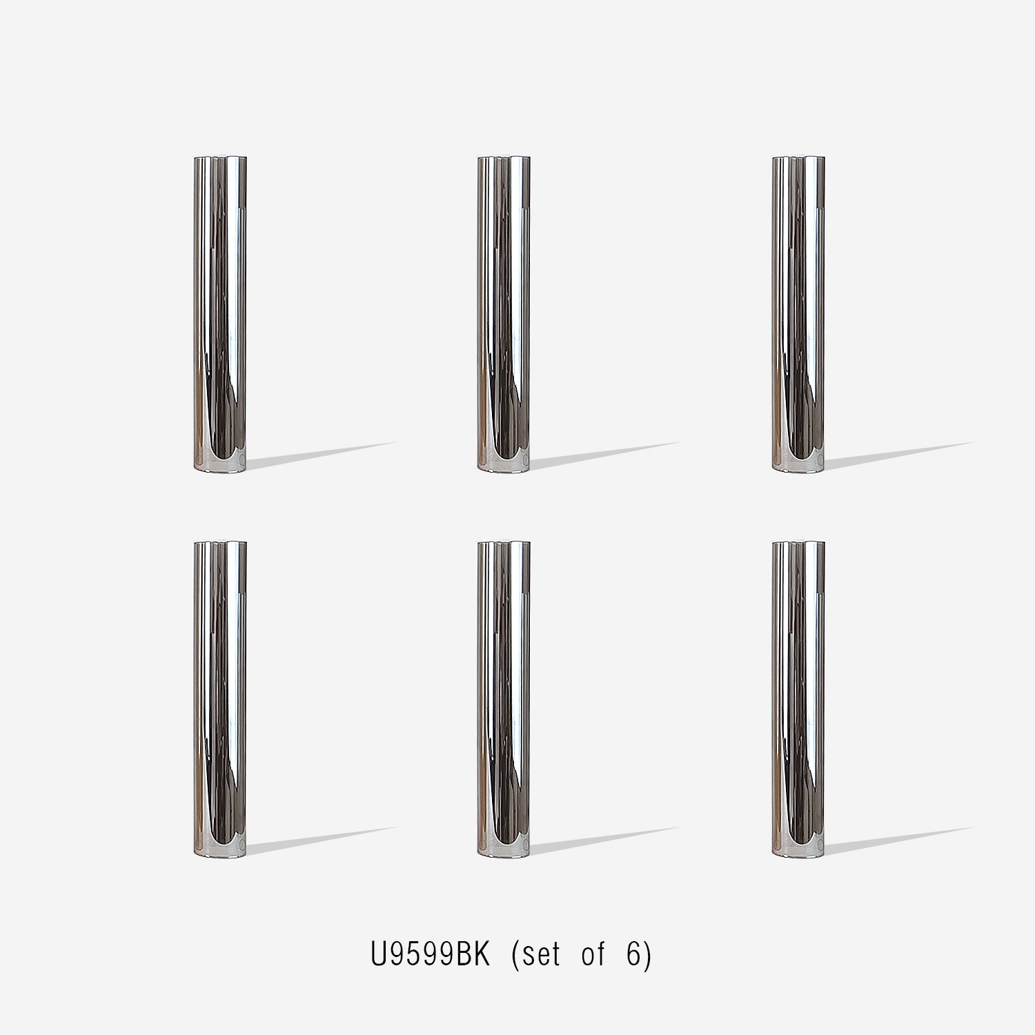 Glass Chimneys (set of 6)