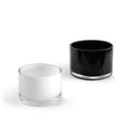 Premium Multi-Layered Glass Short Cylinder Vase