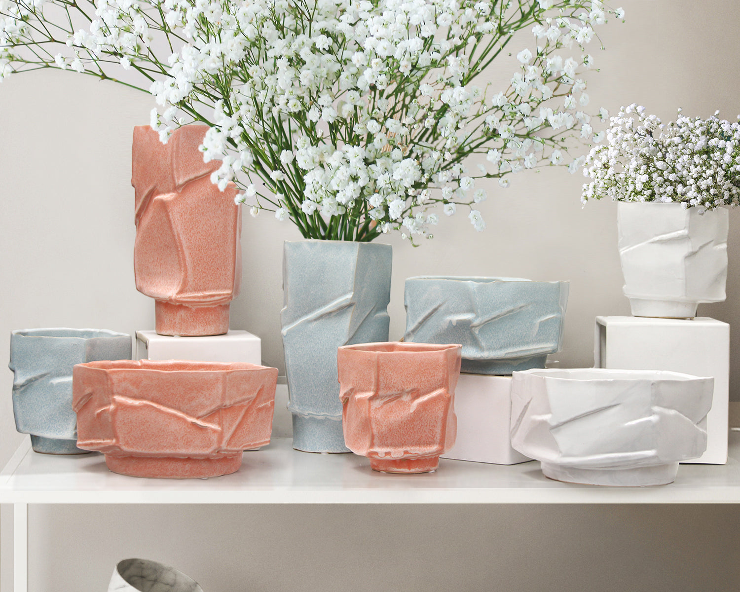 Canyon Ceramic Vase | Galore Home: Luxury Home Decor, Elegant Home Furnishings, Stylish Home Accents & Contemporary Home Accessories