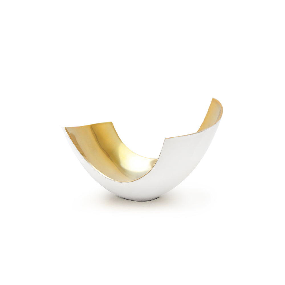 Metal Curve Vase | Galore Home: Luxury Home Decor, Elegant Home Furnishings, Stylish Home Accents & Contemporary Home Accessories