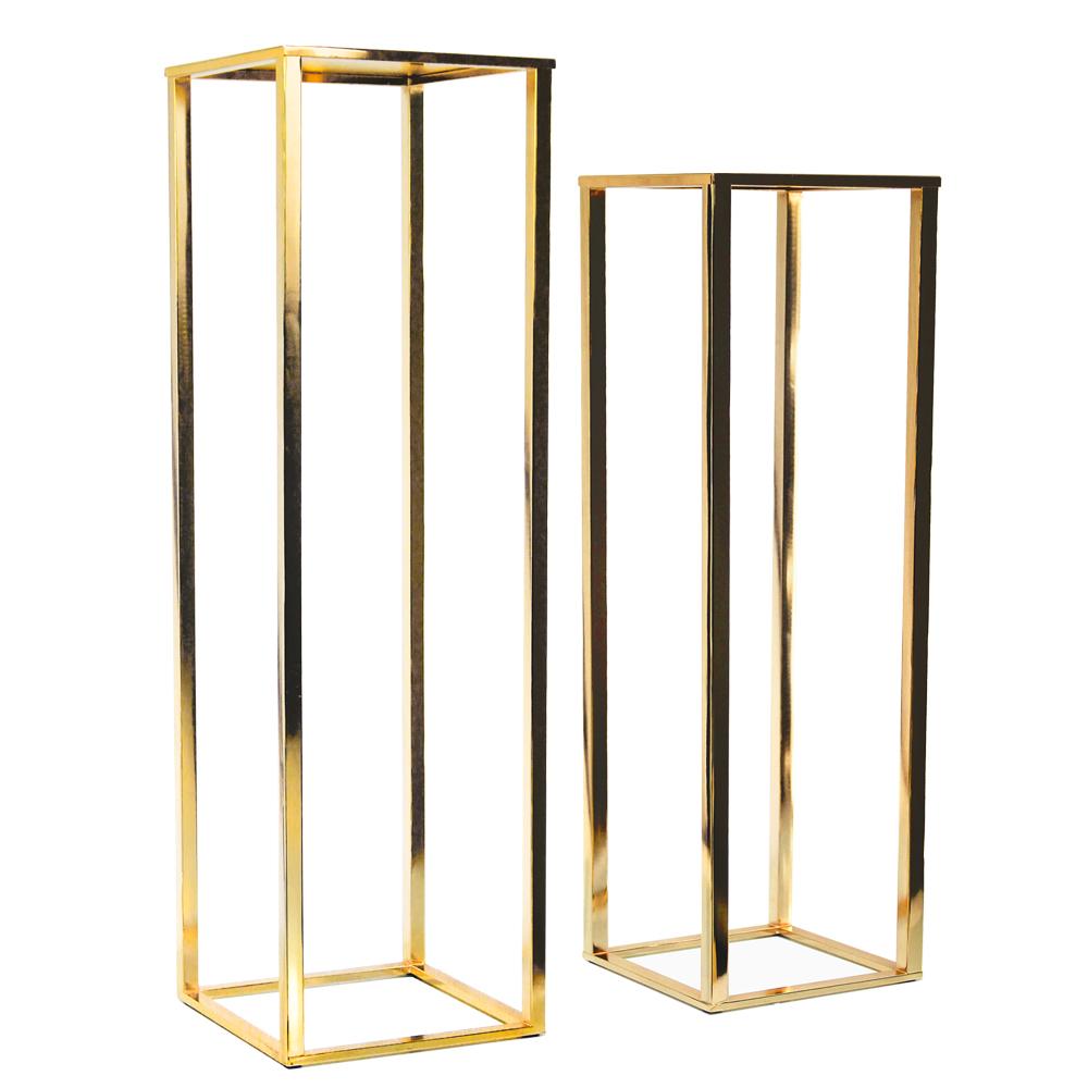 Electroplated Metal Stand Set | Galore Home: Luxury Home Decor, Elegant Home Furnishings, Stylish Home Accents & Contemporary Home Accessories