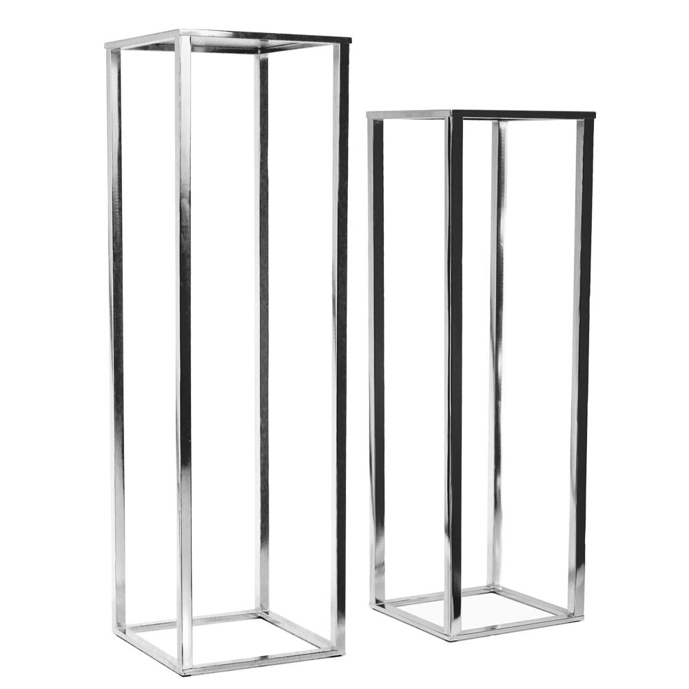Electroplated Metal Stand Set | Galore Home: Luxury Home Decor, Elegant Home Furnishings, Stylish Home Accents & Contemporary Home Accessories