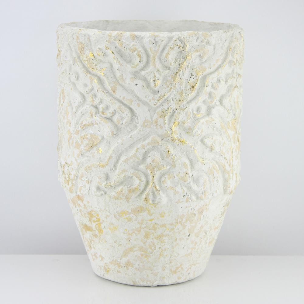 White Ceramic Planter or Tree Pot