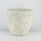 White Ceramic Planter or Tree Pot | Galore Home: Luxury Home Decor, Elegant Home Furnishings, Stylish Home Accents & Contemporary Home Accessories