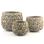 Lotus Ceramic Planter | Galore Home: Luxury Home Decor, Elegant Home Furnishings, Stylish Home Accents & Contemporary Home Accessories