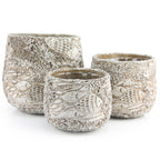 Fossil Ceramic Pot | Galore Home: Luxury Home Decor, Elegant Home Furnishings, Stylish Home Accents & Contemporary Home Accessories