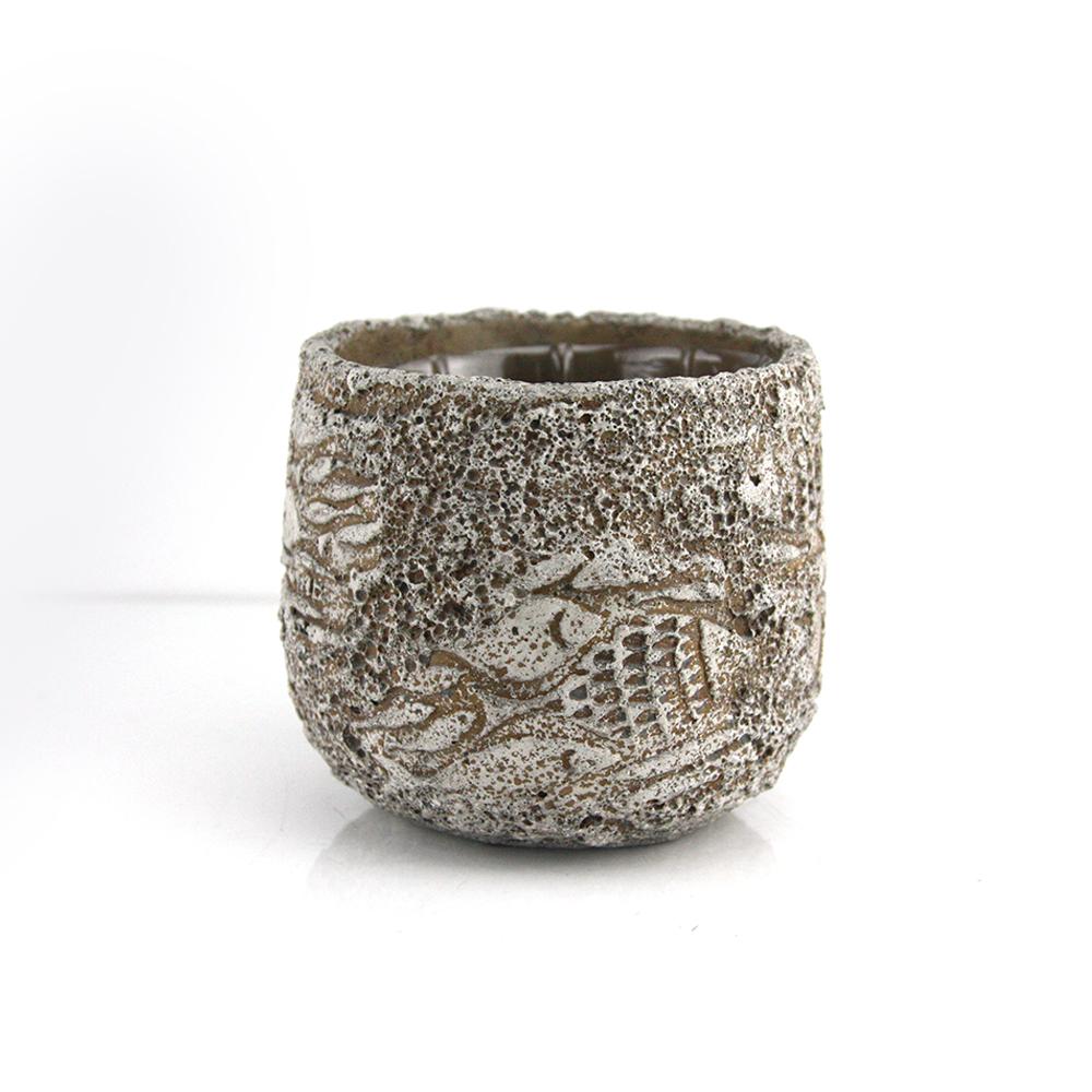 Fossil Ceramic Pot | Galore Home: Luxury Home Decor, Elegant Home Furnishings, Stylish Home Accents & Contemporary Home Accessories