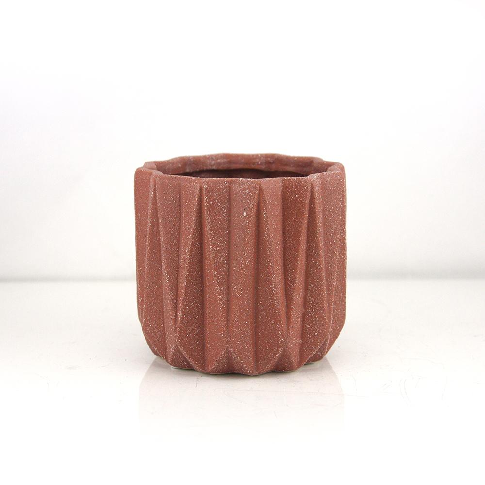Geometric Ceramic Pot | Galore Home: Luxury Home Decor, Elegant Home Furnishings, Stylish Home Accents & Contemporary Home Accessories
