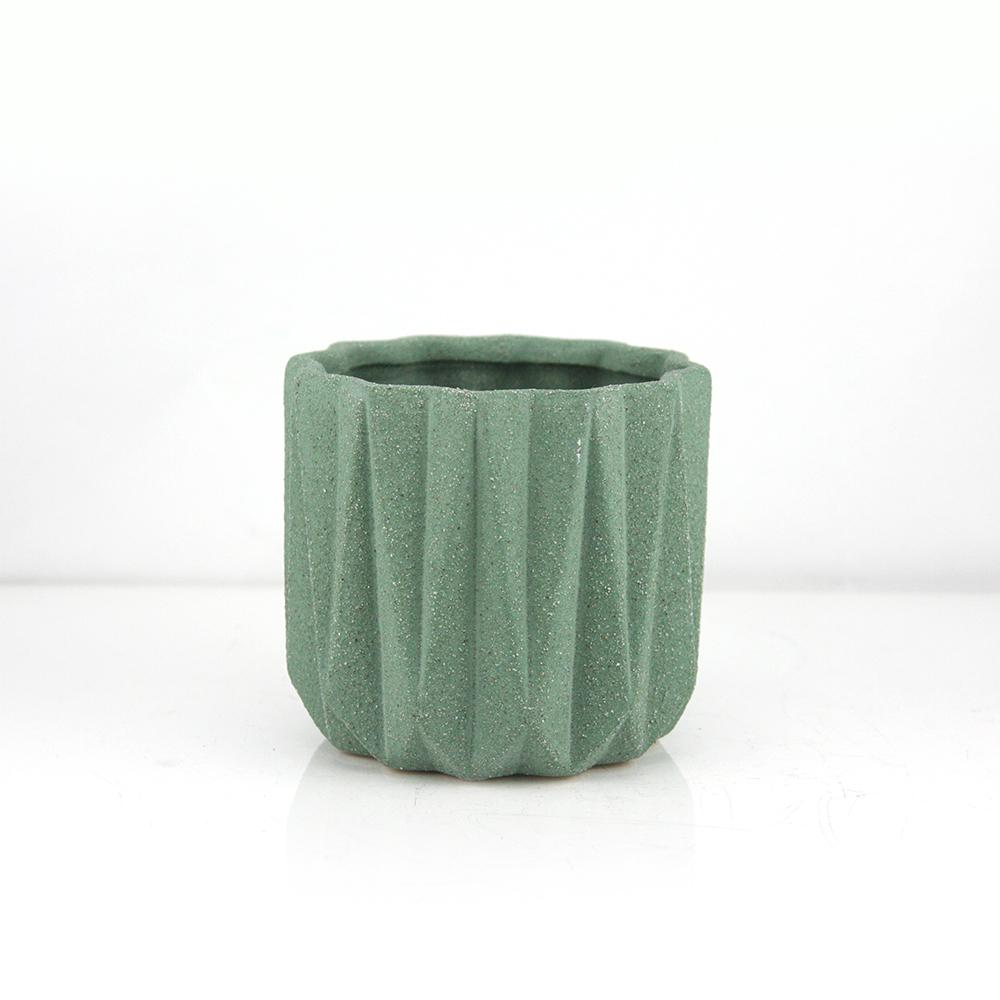 Geometric Ceramic Pot | Galore Home: Luxury Home Decor, Elegant Home Furnishings, Stylish Home Accents & Contemporary Home Accessories
