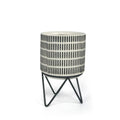 Ceramic Planter with Metal Stand | Galore Home: Luxury Home Decor, Elegant Home Furnishings, Stylish Home Accents & Contemporary Home Accessories