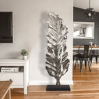 Grand Metal Leaf Sculpture | Galore Home: Luxury Home Decor, Elegant Home Furnishings, Stylish Home Accents & Contemporary Home Accessories