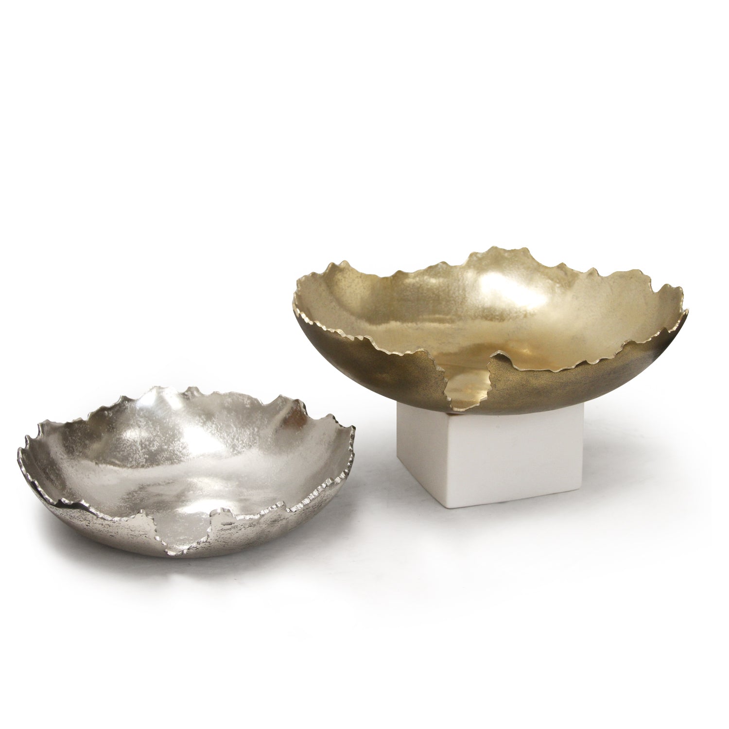 Pangea Shallow Metal Dish | Galore Home: Luxury Home Decor, Elegant Home Furnishings, Stylish Home Accents & Contemporary Home Accessories